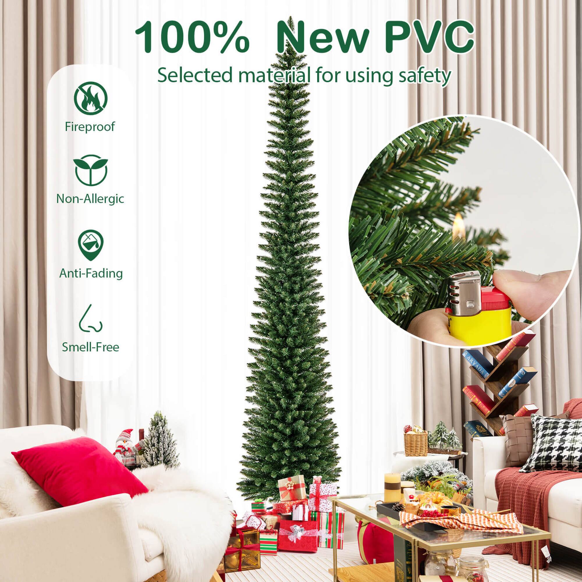 100% New PVC  
Selected material for using safety  

- Fireproof  
- Non-Allergic  
- Anti-Fading  
- Smell-Free