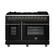 Front. Forno Appliances - Massimo 6.58 Cu. Ft. Freestanding Double Oven Dual Fuel True Convection Range with Air Fryer Basket - Black.
