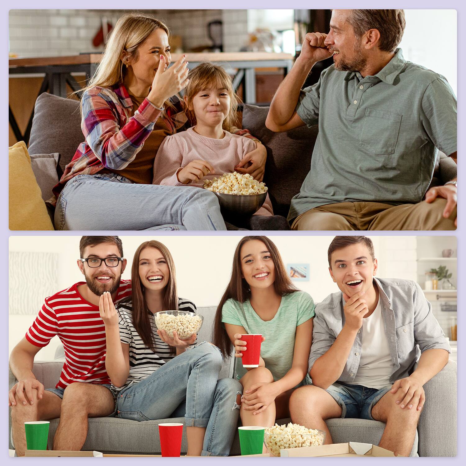 Alt View 5. KEINVE - Popcorn Machine, 6-Quart Popcorn Popper maker, Nonstick Plate, Electric Stirring with Quick-Heat Technology (Black) - Black.