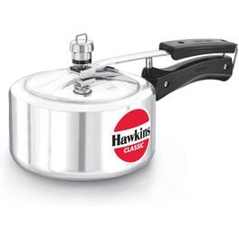 Hawkins - CL20 Aluminum 2L Pressure Cooker - Silver