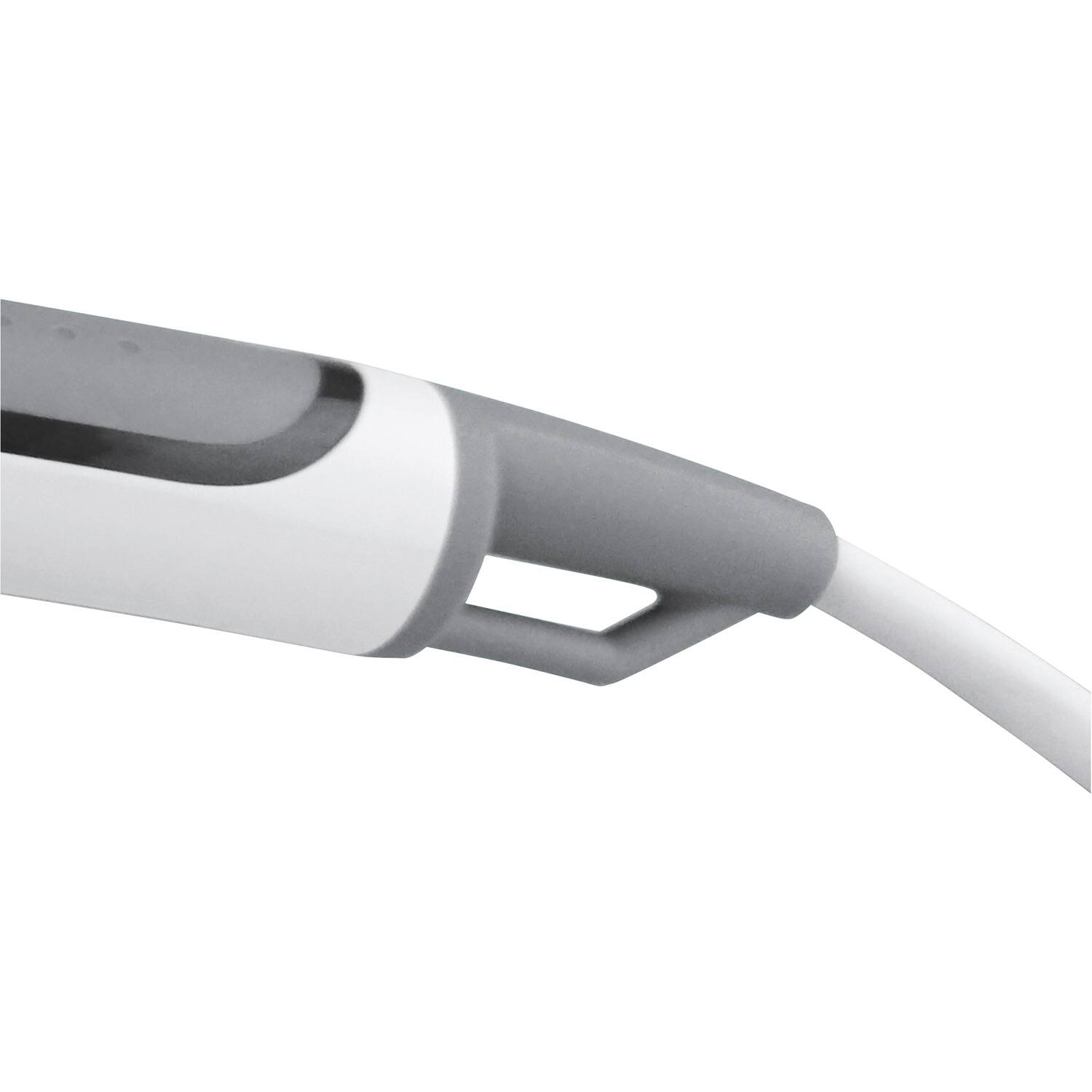 Left. Brentwood - Nonstick Handheld Steam Iron - White.