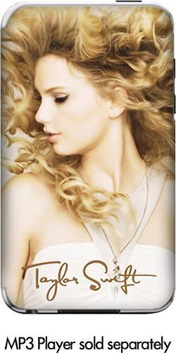 Front Standard. MusicSkins - Taylor Swift Skin for Apple® iPod® touch.