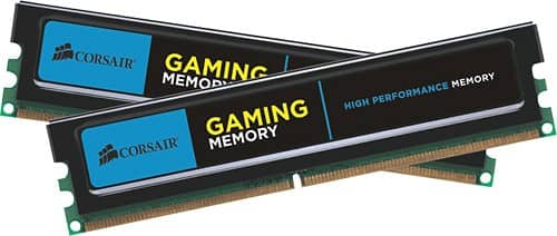 Front Standard. Corsair - 4GB DDR3 DIMM Desktop Memory.