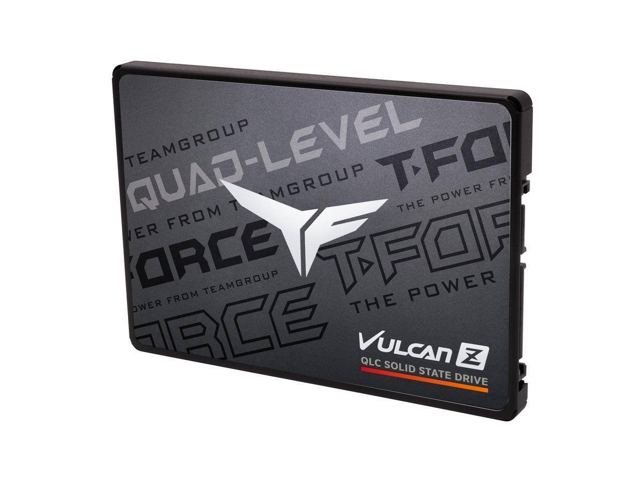 TEAMGROUP  
QUAD-LEVEL  
TFO  
THE POWER FROM TEAMGROUP  
FORCE  
THE POWER  
VULCAN QLC SOLID STATE DRIVE