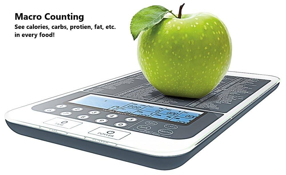 Macro Counting  
See calories, carbs, protein, fat, etc. in every food!