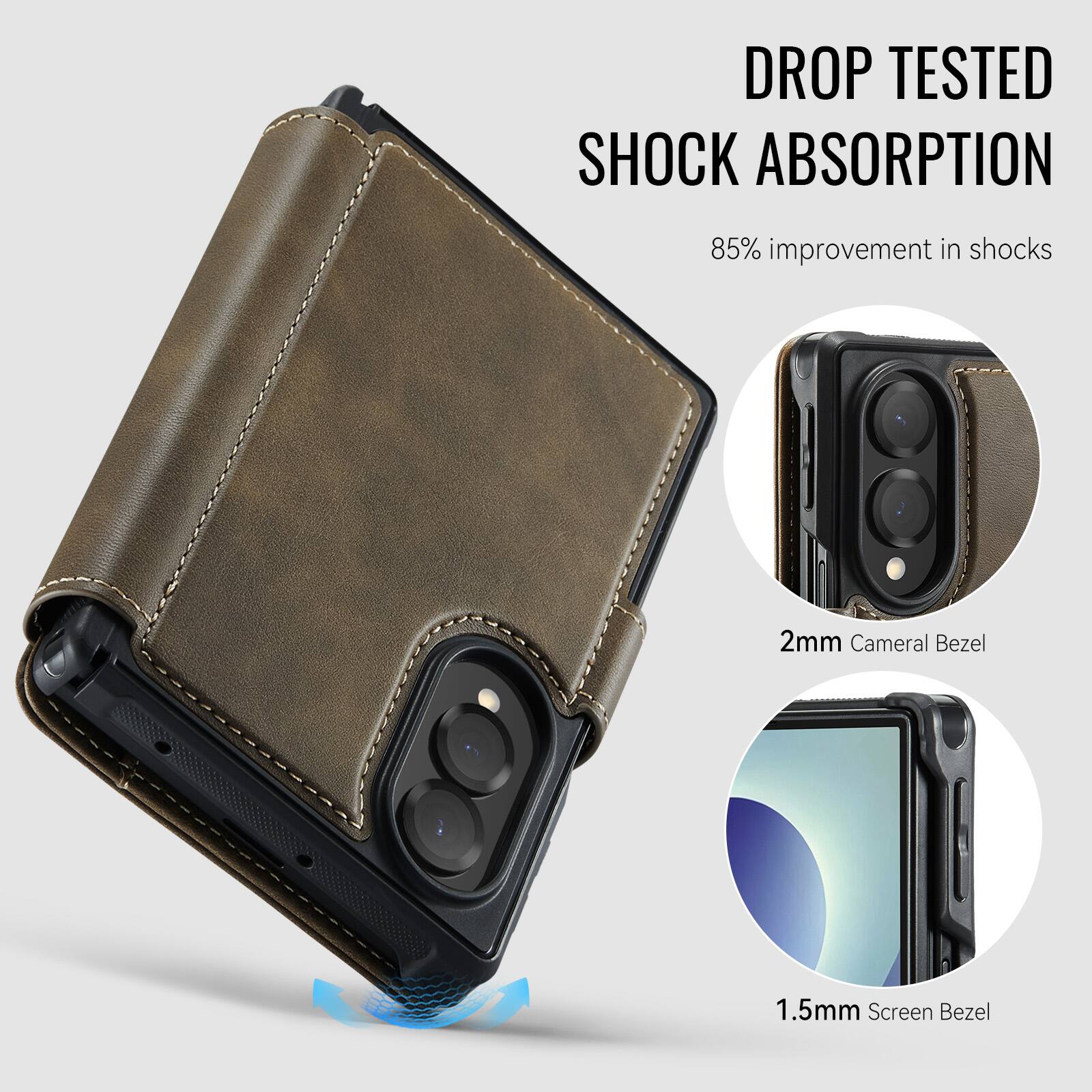 DROP TESTED SHOCK ABSORPTION  
85% improvement in shocks  
2mm Camera Bezel  
1.5mm Screen Bezel