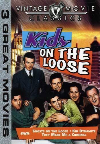 Front. Ghosts on the Loose/Kid Dynamite/They Made Me a CR   - DVD.