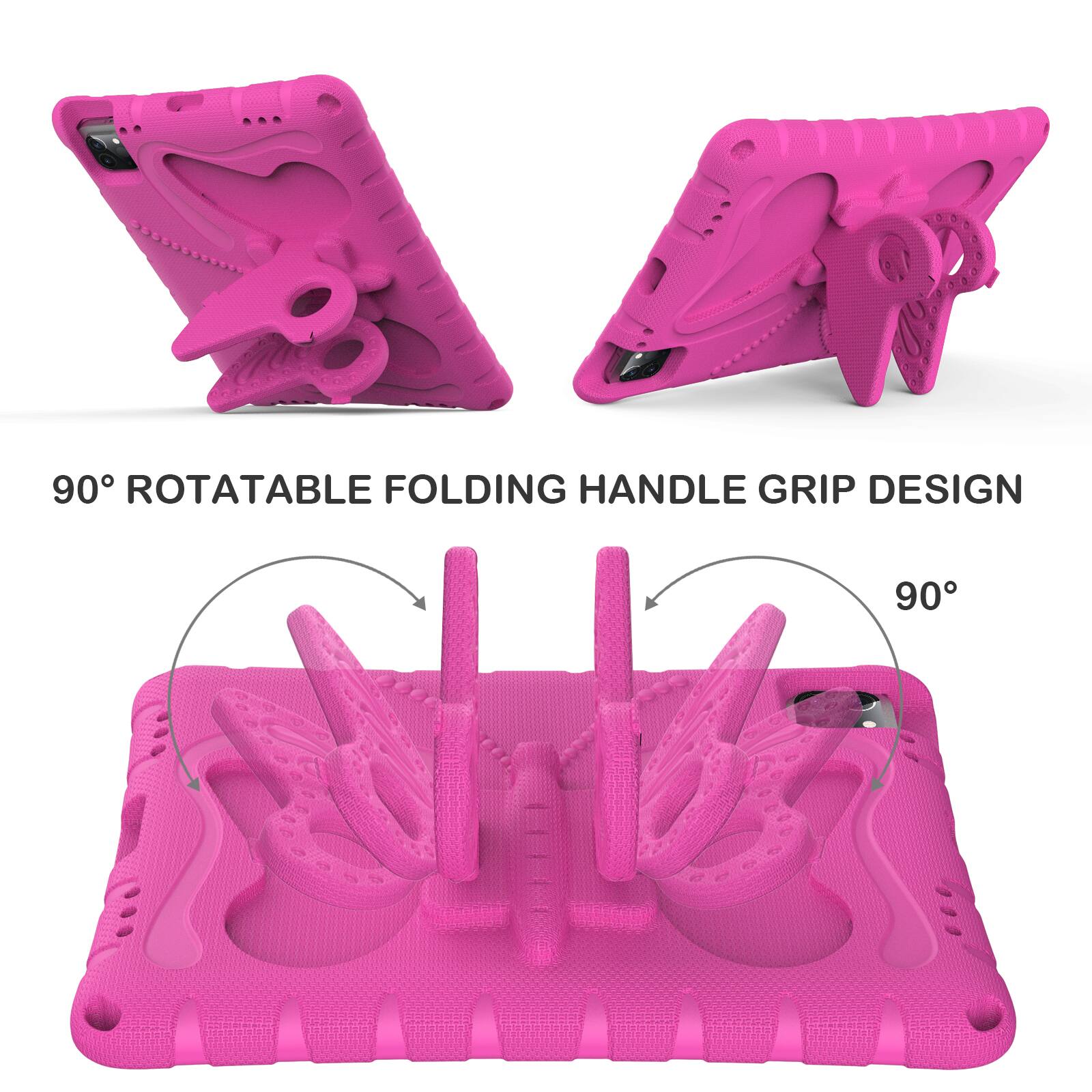 90° ROTATABLE FOLDING HANDLE GRIP DESIGN