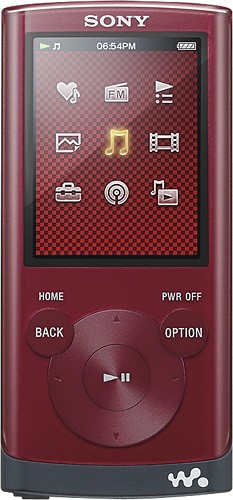  Sony - Walkman 4GB* MP3 Player with FM Radio - Red