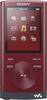 Sony - Walkman 4GB* MP3 Player with FM Radio - Red-Front_Standard