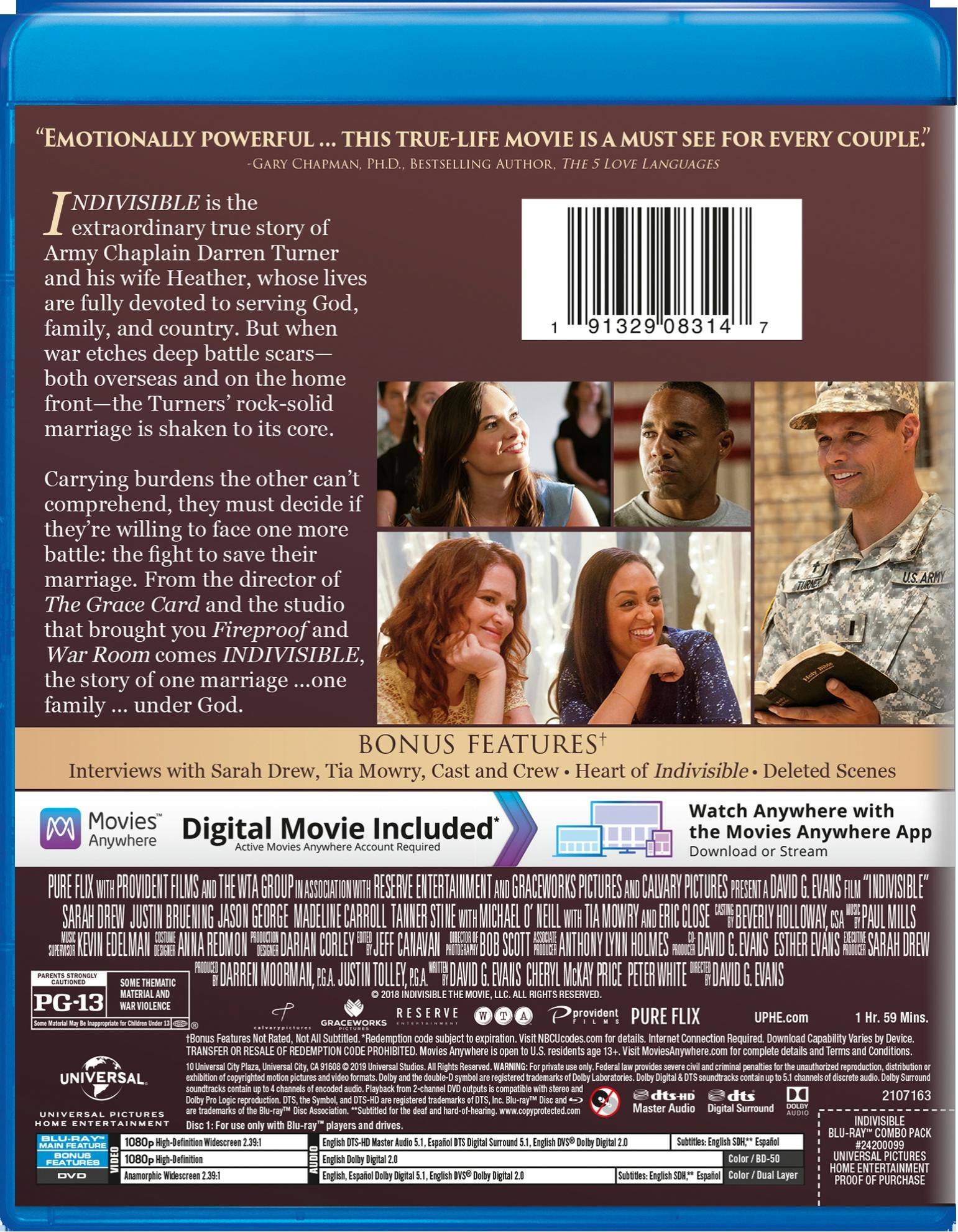 Angle. Indivisible (DVD + Digital) [Blu-ray].