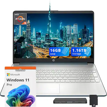 AMDA RYZEN 5
16GB RAM
1.16TB Storage
hp
Microsoft Windows 11 Pro
