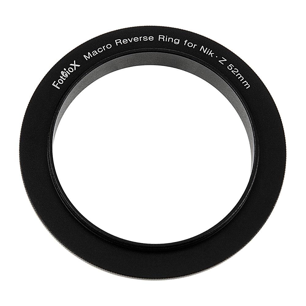 FotoioX Macro Reverse Ring for Nik·Z 52mm