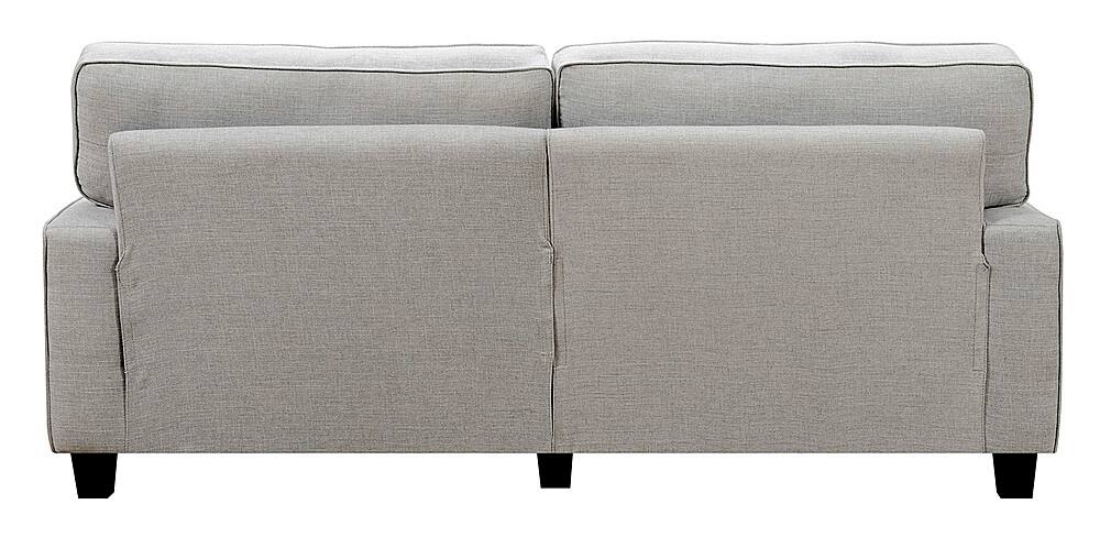 Alt View 14. Serta - Palisades 73" Sofa - Light Gray.