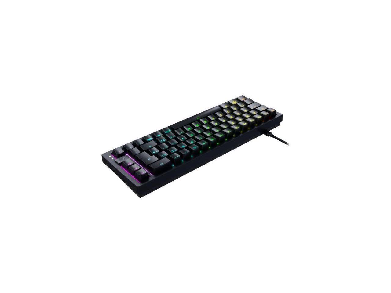 Alt View 2. CHERRY - Cherry XTRFY K5V2 Compact Gaming Keyboard - Black  CX-K5V2-RGB-CPT-BLACK-R-US - Black.