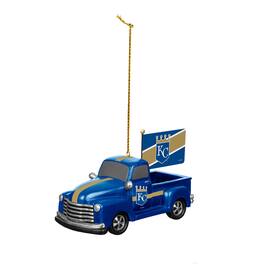 Evergreen Enterprises - Kansas City Royals 3" Rally Truck Two-Piece Ornament Set - Multicolor