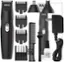 The image features a variety of WAHL hair care products, including a hair trimmer, a hair clipper, and a hair brush. The products are designed for home use and are made in Germany. The hair trimmer is a cordless electric device, while the hair clipper is a handheld tool for precise cutting. The hair brush is a comb designed for grooming and styling. These products are part of the WAHL HOME P Mod 100658 collection, which offers a range of hair care solutions for different needs and preferences.