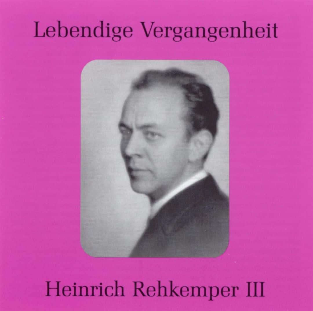 Best Buy: Lebendige Vergangenheit: Heinrich Rehkemper, Vol. 3 [CD]