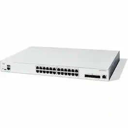 Cisco Consumer Products - Cisco Catalyst 1300 C1300-24XT Layer 3 Switch - 20 Ports - Manageable - Gigabit Ethernet, 10 Gigabit Ethernet - Black