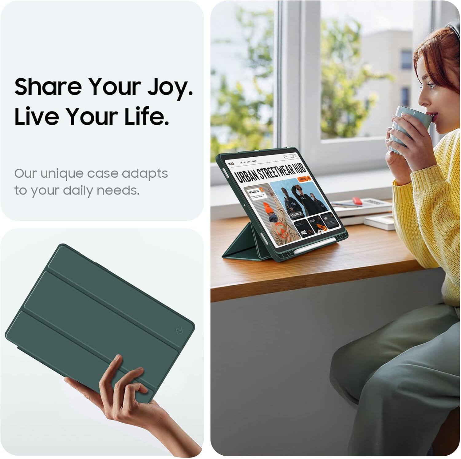 Share Your Joy. Live Your Life.

Our unique case adapts to your daily needs.

STREETWEAR HUB URBAN