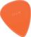 Front Standard. D'Andrea - Brain Picks Nylon Guitar Pick (72-Pack) - Orange.