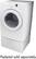 Left Standard. LG - 7.1 Cu. Ft. 7-Cycle Electric Dryer - White.