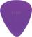 Front Standard. D'Andrea - Brain Picks Nylon Guitar Pick (72-Pack) - Purple.