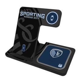 Keyscaper - Sporting Kansas City 3-In-1 Wireless Charger - Multicolor