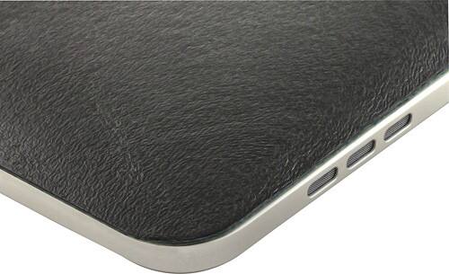 Angle Standard. ZAGG - LEATHERskin for Apple® iPad™ - Black.