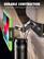 DURABLE CONSTRUCTION
Solid Carbon Steel Supports Up To 11 Pounds