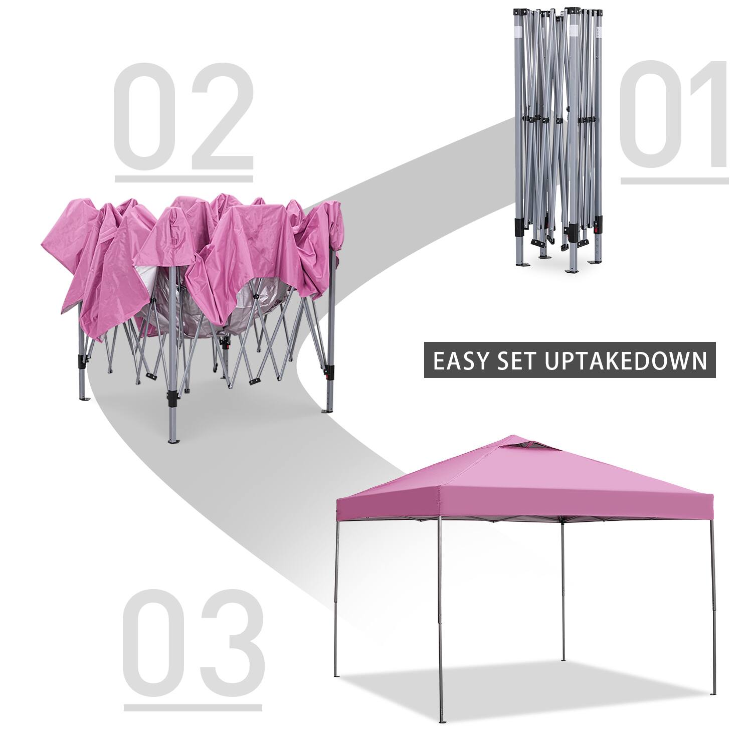 EASY SET UPTAKEDOWN 01 02 03