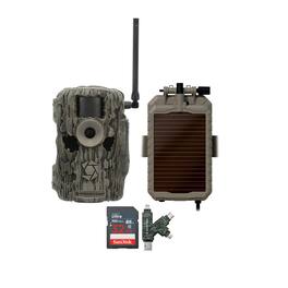 Stealth Cam - 36MP Fusion Max Cellular Trail Camera with 80 Feet Detection Range with Solar Battery Pack