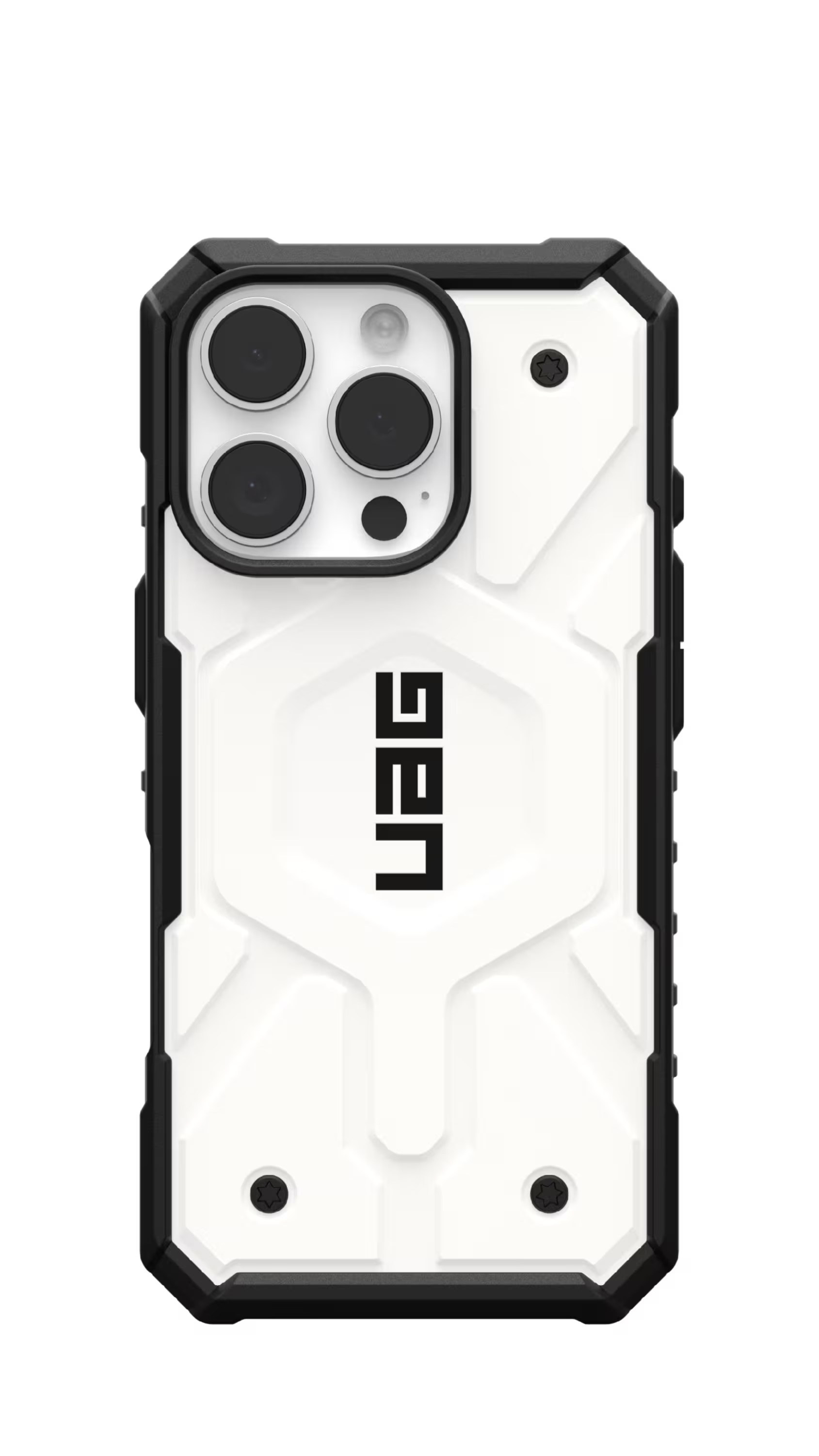UAG - Pathfinder Case with Magsafe for Apple iPhone 16 Pro - White - Front_Zoom