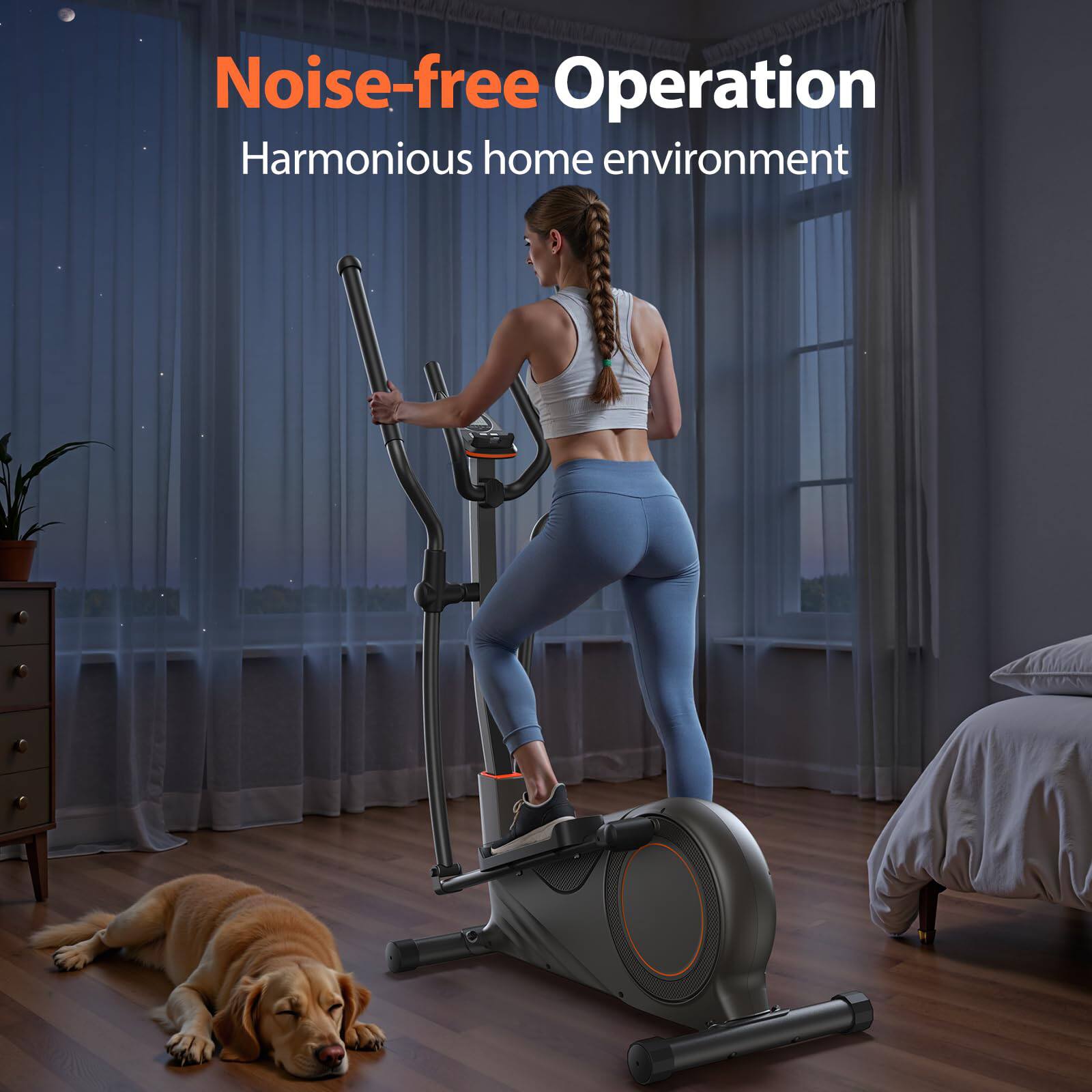 Noise-free Operation
Harmonious home environment