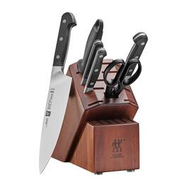 ZWILLING - Pro 7-pc Knife Block Set - Black