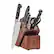 Angle. ZWILLING - Pro 7-pc Knife Block Set - Black.
