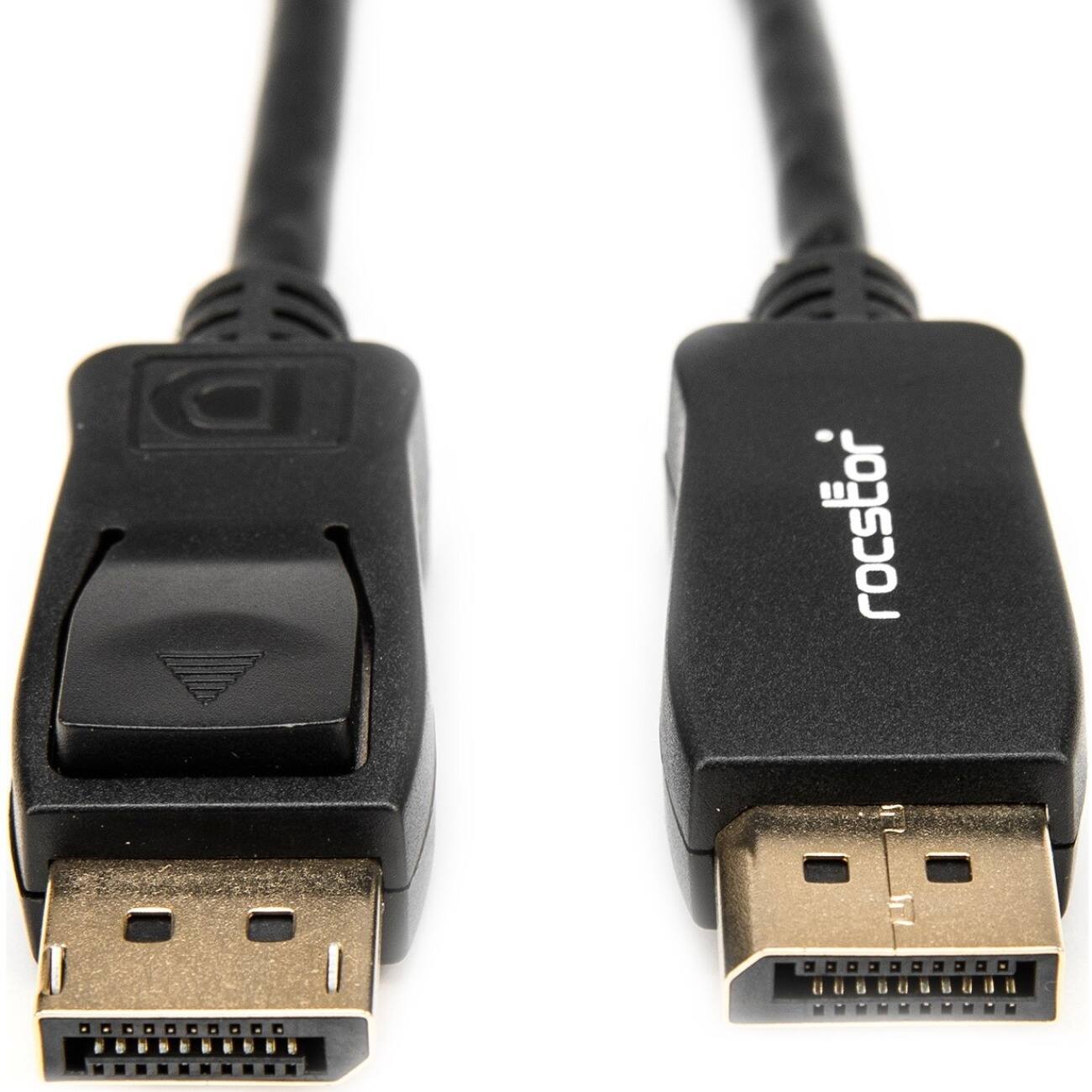 Rocstor - 12ft DisplayPort 1.2 Cable M/M - DP 4k