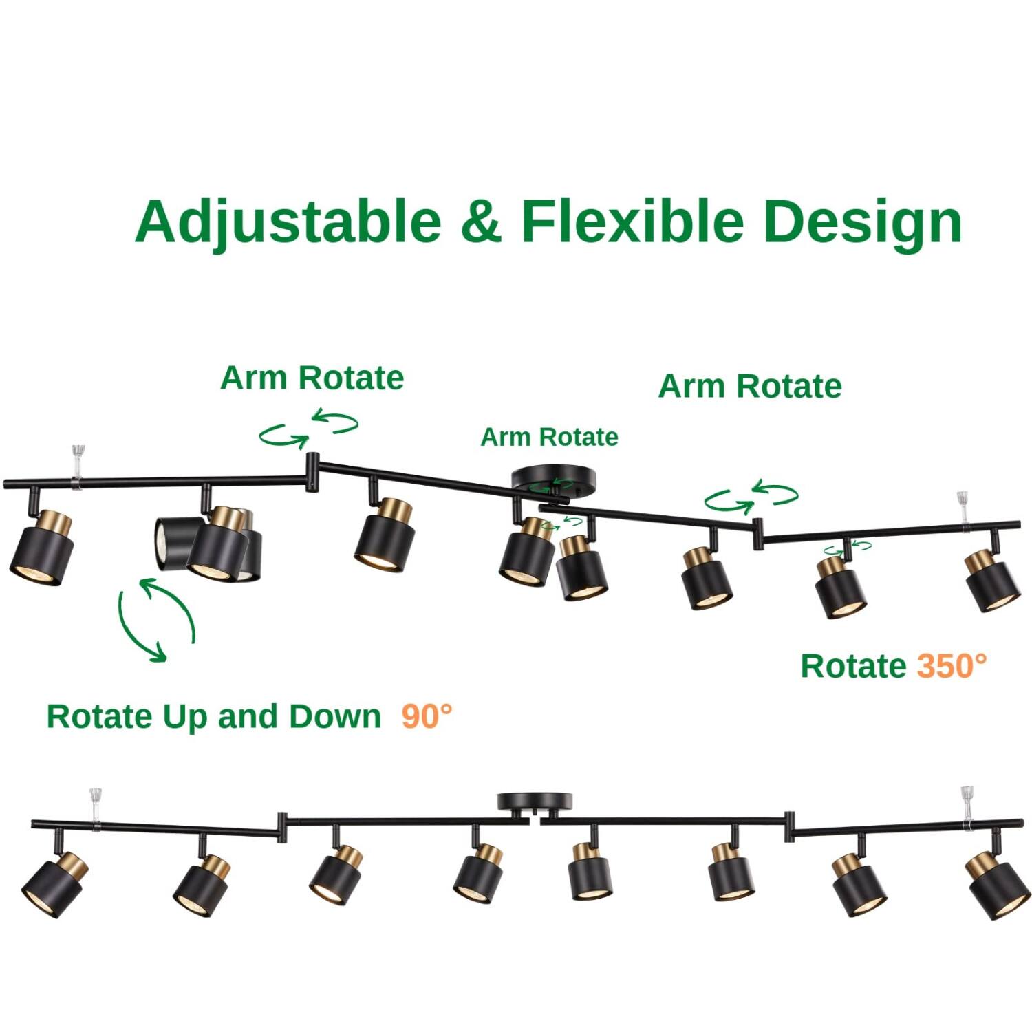 Adjustable & Flexible Design

Arm Rotate

Arm Rotate

Arm Rotate

Rotate Up and Down 90°

Rotate 350°