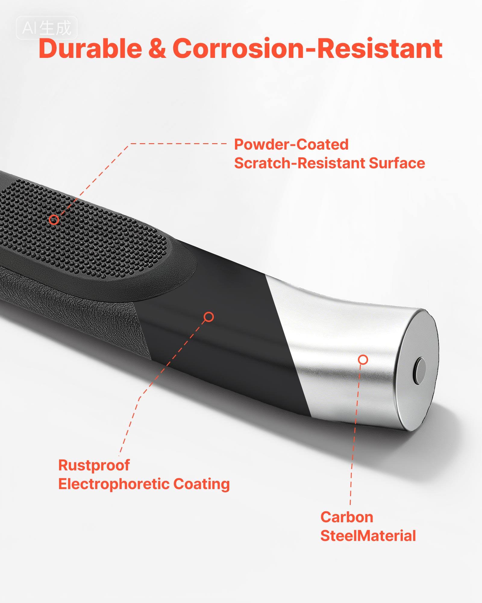 AI Durable & Corrosion-Resistant & Powder-Coated Scratch-Resistant Surface Rustproof Electrophoretic Coating Carbon Steel Material