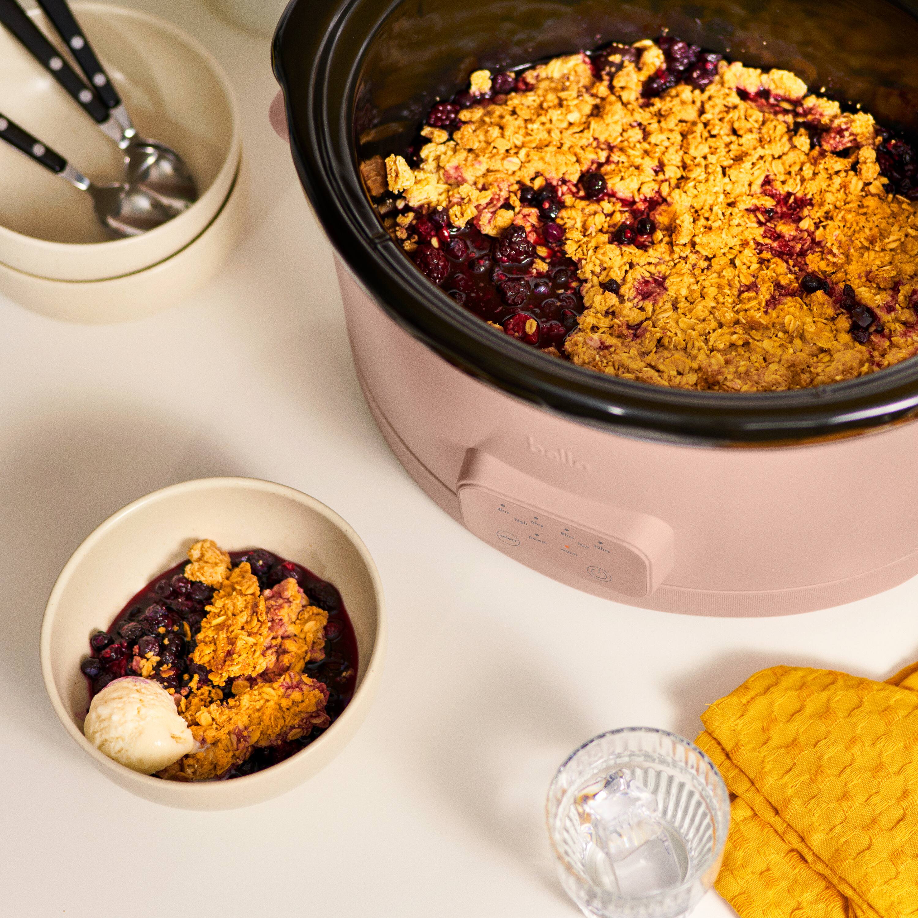 Alt View 7. Bella - 6-qt. Programmable Slow Cooker - Blossom.