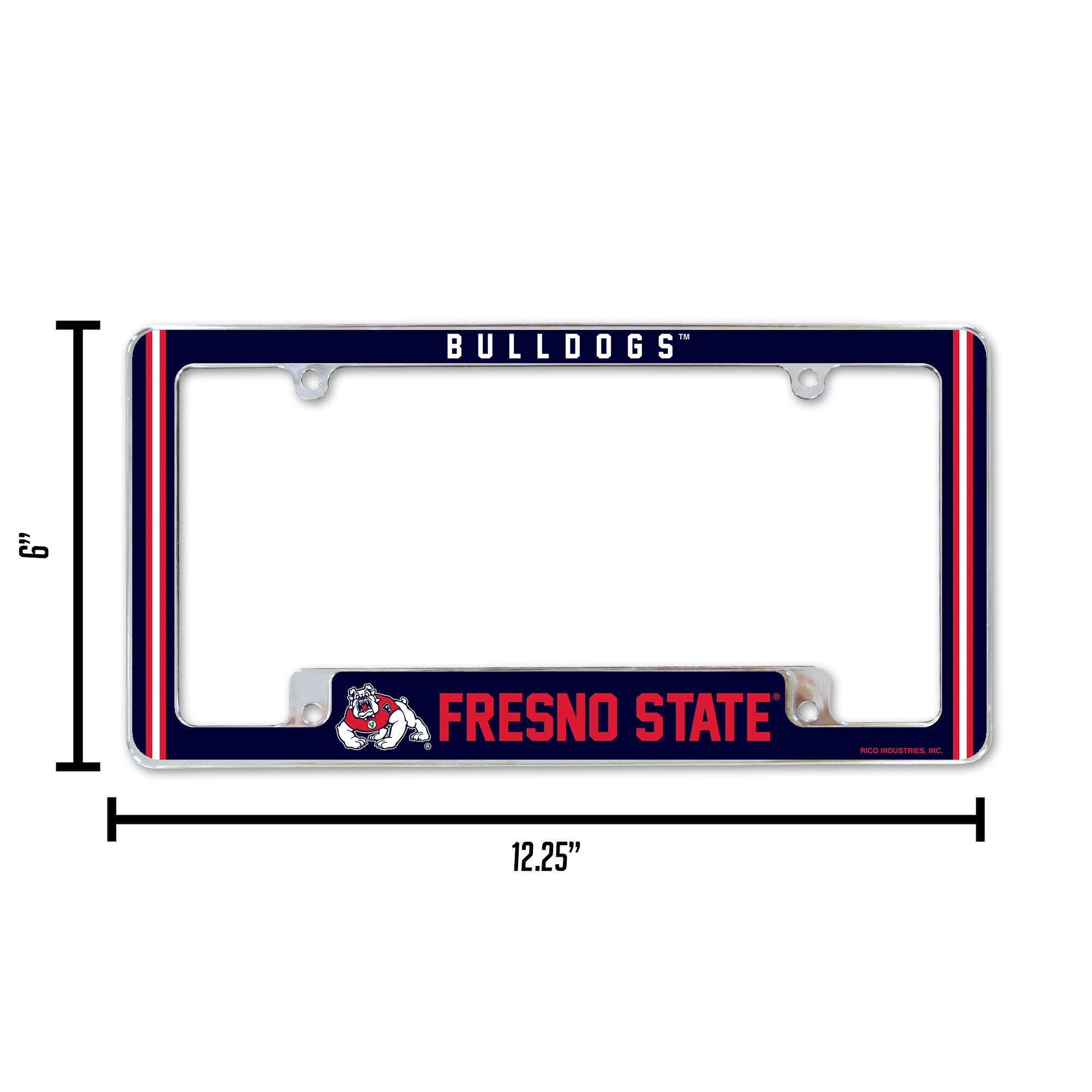 BULLDOGS  
FRESNO STATE  
12.25"