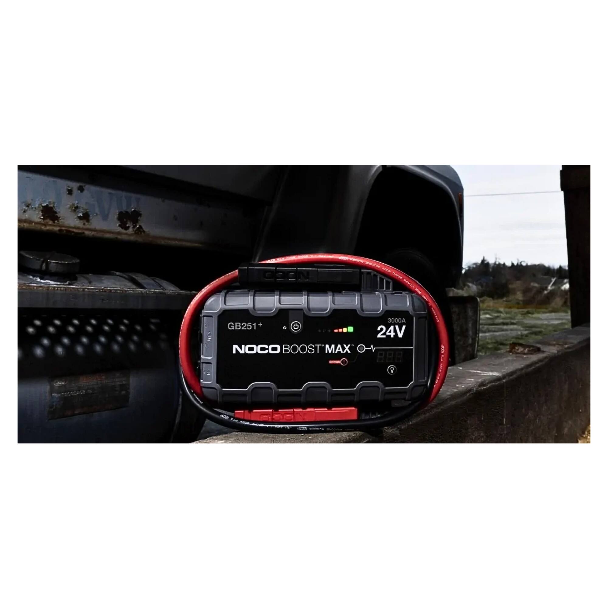 23dN L RE GB251 + NOCO BOOST MAX U 3000A 24V