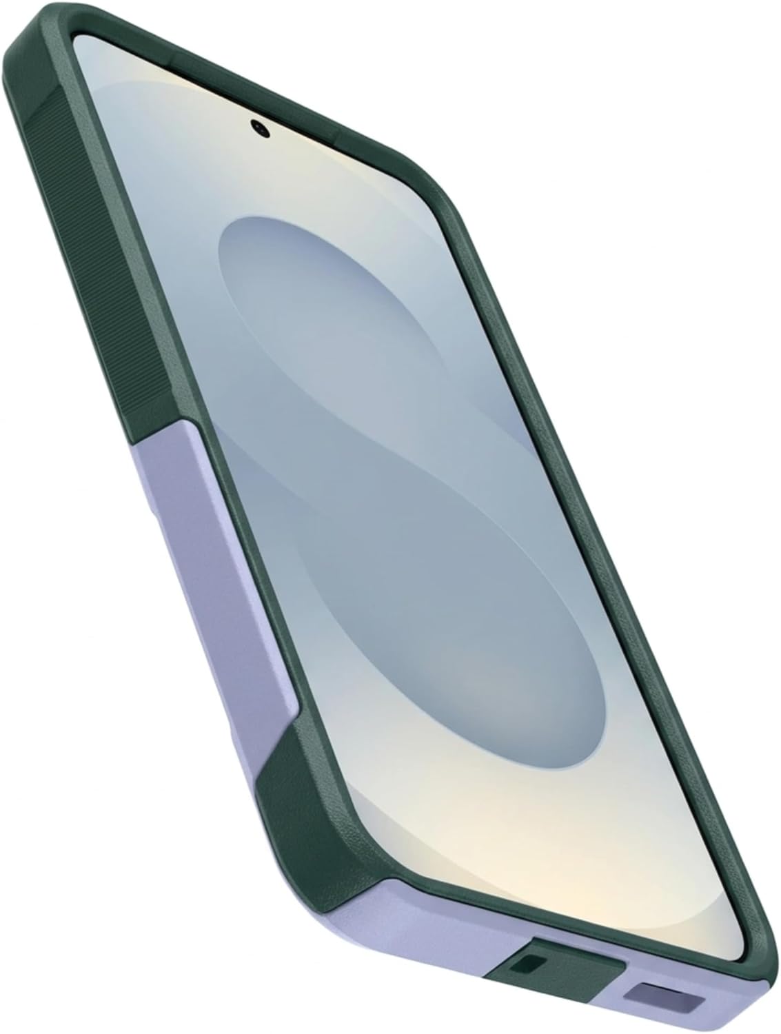 Back. OtterBox - OtterBox - Commuter Series Hard Shell for Galaxy S25 - Orchid Reef (Blue & Green).