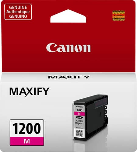 Canon - PGI-1200 Ink Cartridge - Magenta - Larger Front