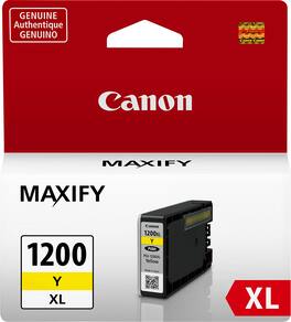 Canon - PGI-1200 XL High-Yield Ink Cartridge - Yellow