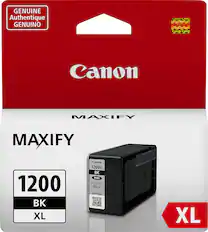 Front. Canon - PGI-1200 XL High-Yield Ink Cartridge - Black.