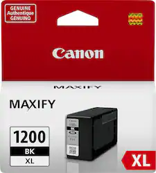 Canon - PGI-1200 XL High-Yield Ink Cartridge - Black - Front_Zoom