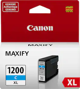 Canon - PGI-1200 XL High-Yield Ink Cartridge - Cyan