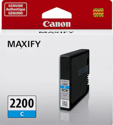 Front. Canon - PGI-2200 Ink Cartridge - Cyan.