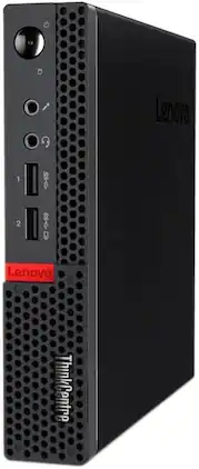 Lenovo - Refurbished Excellent - ThinkCentre M910Q Tiny Desktop, Intel Core i7-6700T, 32GB RAM, 1TB SSD, Wi-Fi+BT, Win11Pro - Black